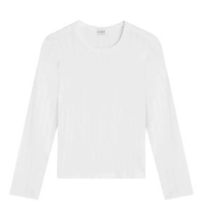 LESET Pointelle Slim Long Sleeve NWOT XL